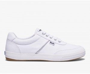 Keds Courty II Canvas White | 4639-VZJST