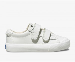 Keds Crew Kick 75 2V Leather White | 1836-WCHAS