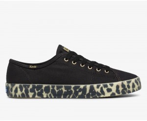 Keds Kickstart CanvasFoxing Black | 2076-SHBAD