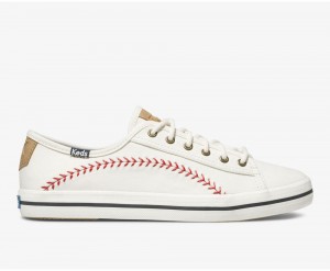 Keds Kickstart Pennant White | 7056-LIOAY