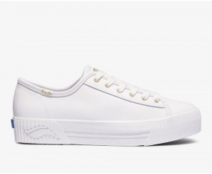 Keds Triple Kick AMP Leather White | 3610-GNKPZ