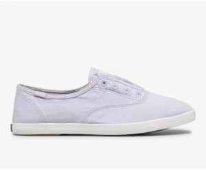 Keds x Organic Cotton Chillax Washable Purple | 5768-QUNPW