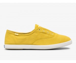 Keds x Organic Cotton Chillax Washable Yellow | 8240-XEHSA