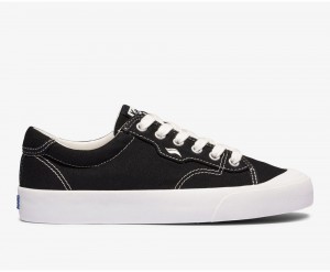 Keds x Organic Cotton Crew Kick 75 Black | 1235-NAVMU