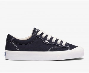 Keds x Organic Cotton Crew Kick 75 Navy | 9374-IBWEF