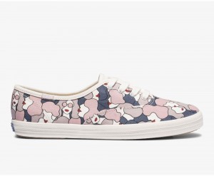 Keds x Organic Cotton Washable Champion Purple / Multicolor | 4130-IUMSQ