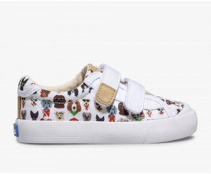 Keds x Rifle Paper Co. Crew Kick 75 2V Dog Days White / Multicolor | 2576-UEXTR