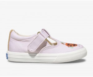 Keds x Rifle Paper Co. Daphne Lady Bug Pink | 5830-UFXAN