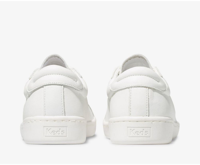 Keds Ace Leather White | 7810-ZXGJS