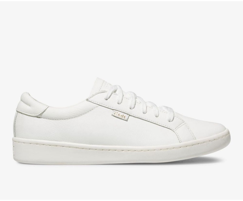 Keds Ace Leather White | 7810-ZXGJS