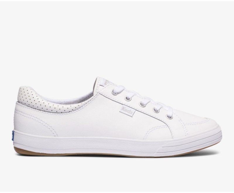 Keds Center II Leather White | 5294-RWTIC