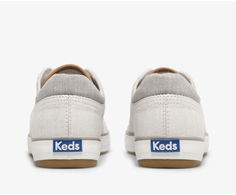 Keds Center II Subtle Stripe White | 8642-VFNOT