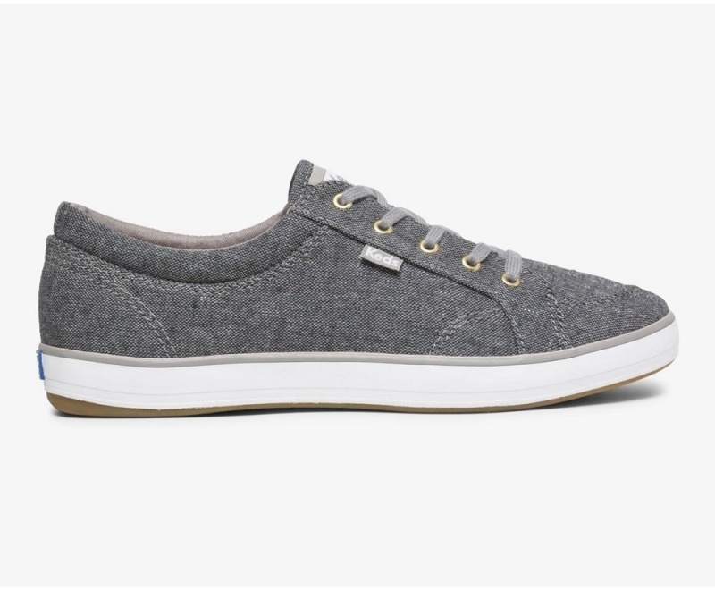 Keds Center Slub Grey | 1032-TVNWE