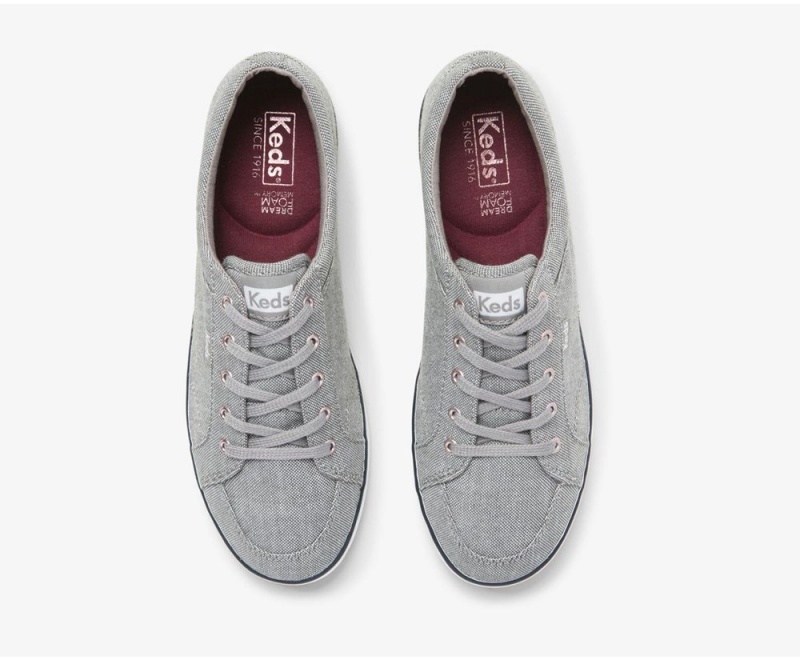 Keds Center Speckled Knit Grey | 7593-BDJZF