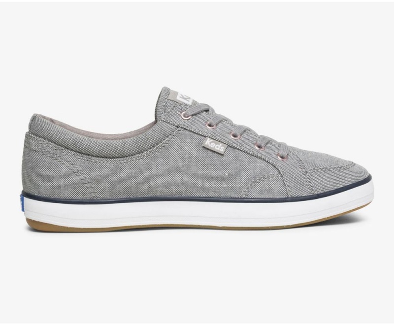 Keds Center Speckled Knit Grey | 7593-BDJZF