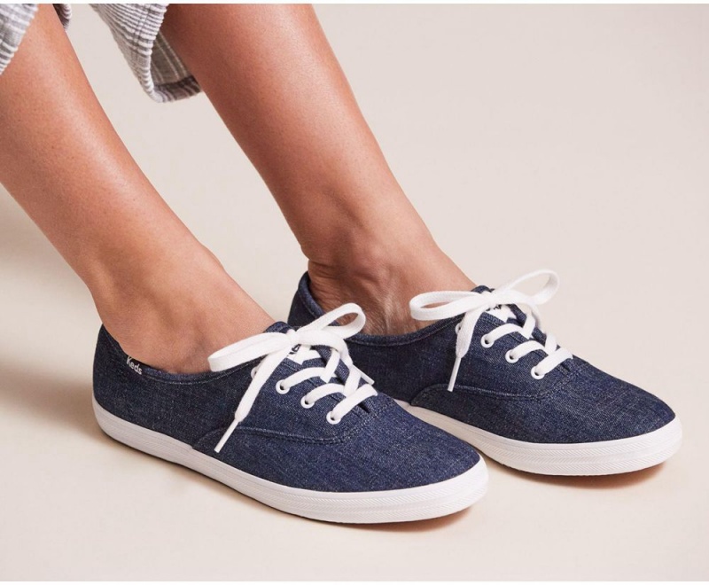 Keds Champion Eco Denim Blue | 9103-FMNSA