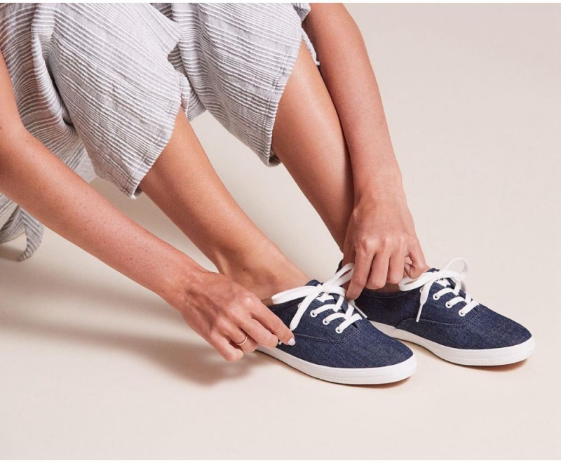 Keds Champion Eco Denim Blue | 9103-FMNSA