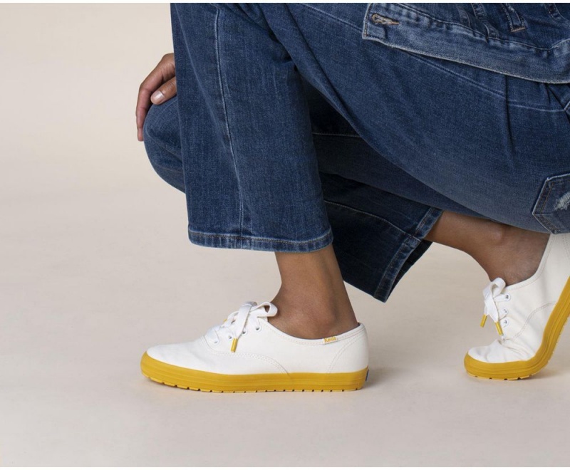 Keds Champion TRX White / Yellow | 0412-XZUJI