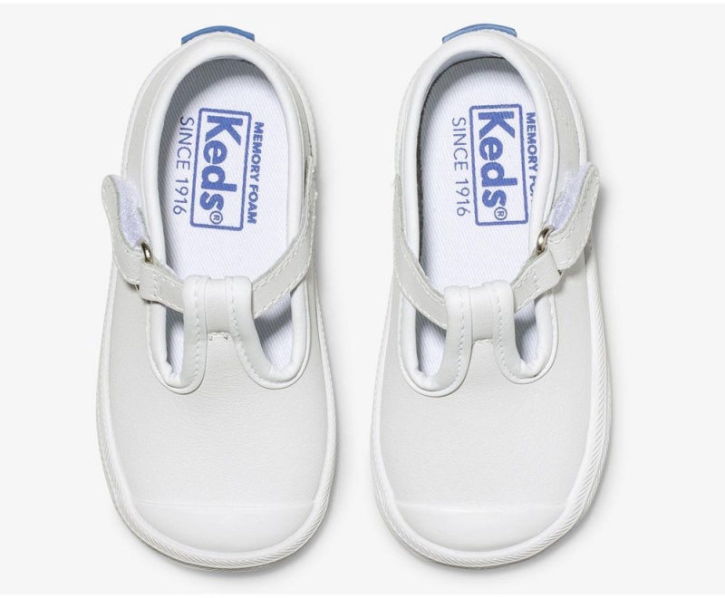 Keds Champion Toe Cap T White | 0358-GNLWA