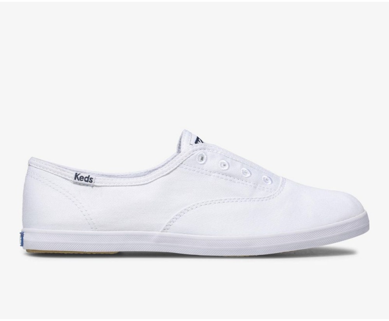 Keds Chillax Basics White | 9846-HDGSJ