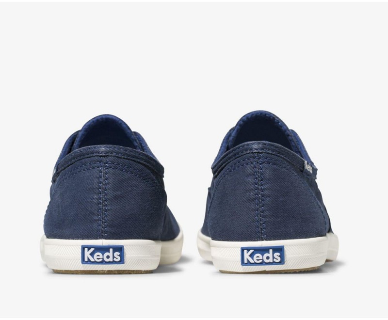 Keds Chillax Seasonal Washable Blue | 0259-BWNFH