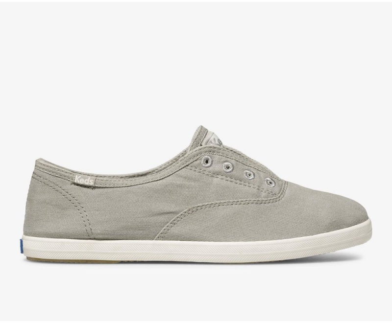 Keds Chillax Seasonal Washable Grey | 2109-JSZFM