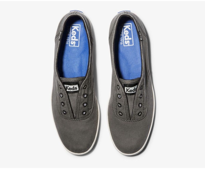 Keds Chillax Seasonal Washable Grey | 9358-VTEBM