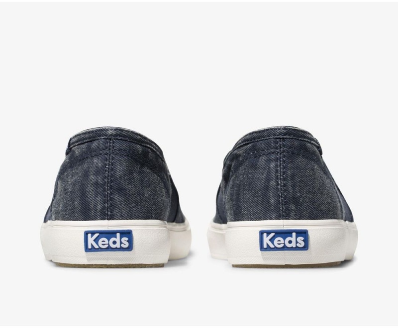 Keds Clipper Washed Solids Navy | 2106-CBXGA