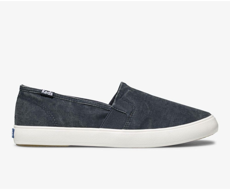 Keds Clipper Washed Solids Navy | 2106-CBXGA