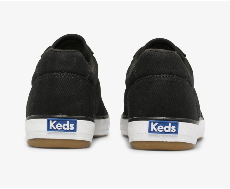 Keds Courty II Canvas Black | 1497-XURBM