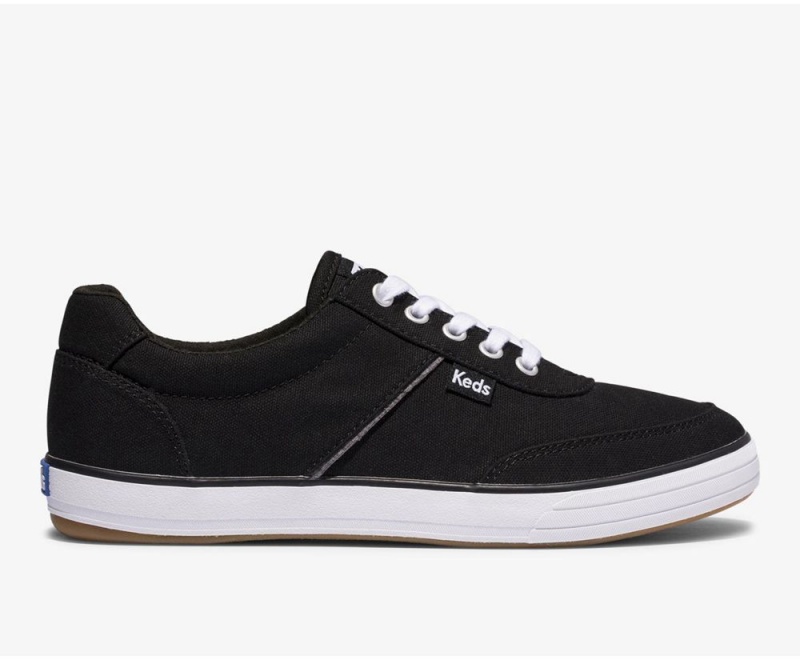 Keds Courty II Canvas Black | 1497-XURBM