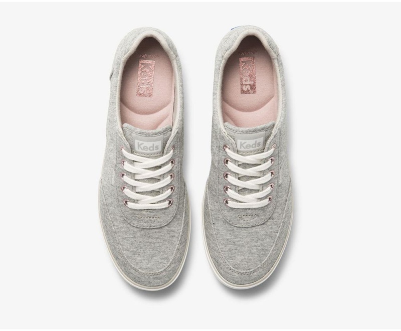 Keds Courty II Geo Jersey Grey | 9862-KGWHF