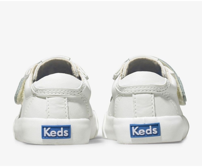 Keds Crew Kick 75 2V Leather White | 1836-WCHAS