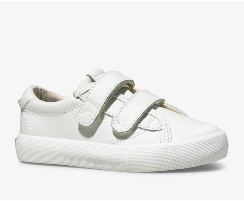 Keds Crew Kick 75 2V Leather White | 1836-WCHAS