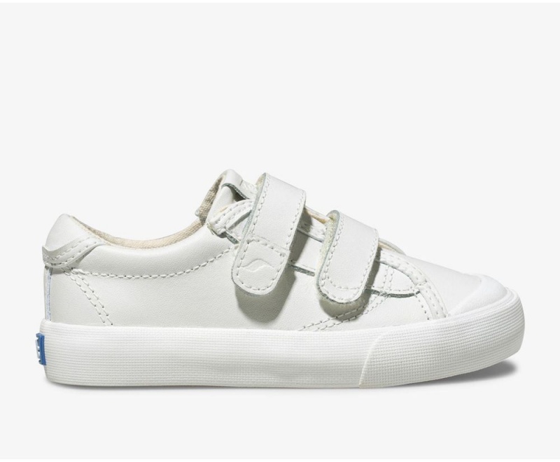 Keds Crew Kick 75 2V Leather White | 1836-WCHAS