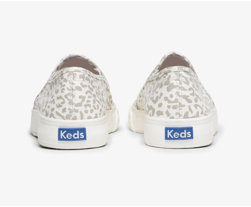 Keds Double Decker Animal Leopard | 2648-XIZUN