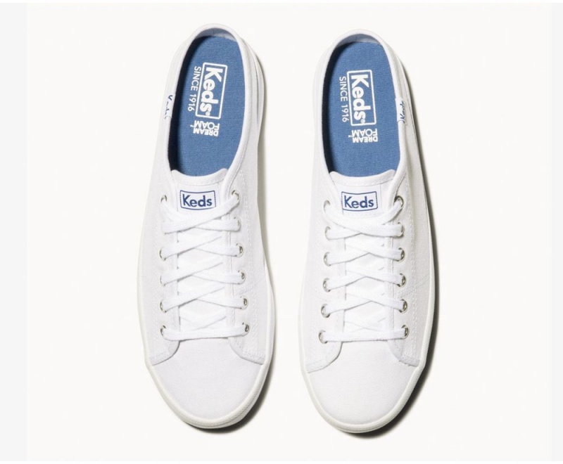 Keds Kickstart Canvas White | 7469-JACML