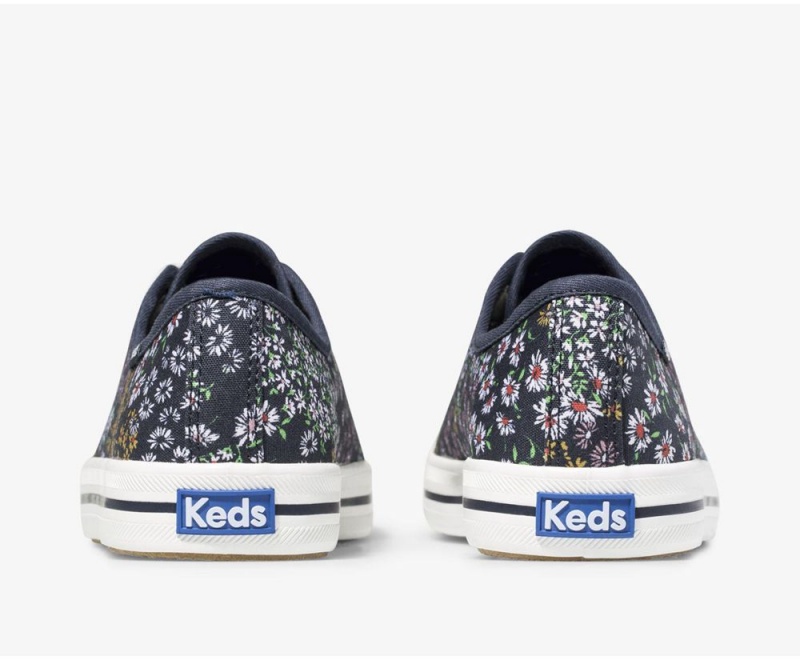 Keds Kickstart Floral Navy | 9582-GZDEP