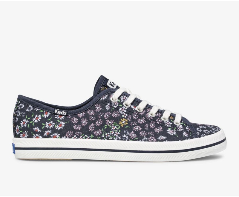 Keds Kickstart Floral Navy | 9582-GZDEP