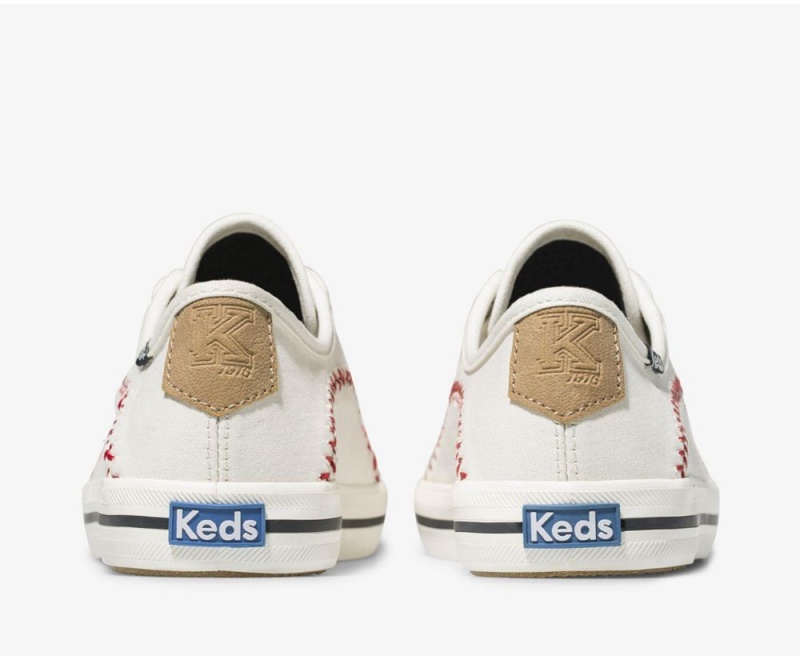 Keds Kickstart Pennant White | 7056-LIOAY