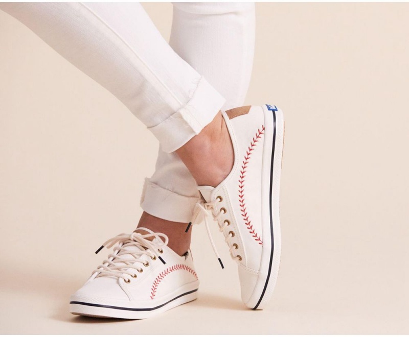 Keds Kickstart Pennant White | 7056-LIOAY