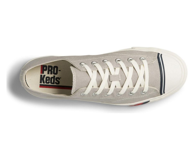 Keds Royal Lo Canvas Grey | 9675-SKBOF