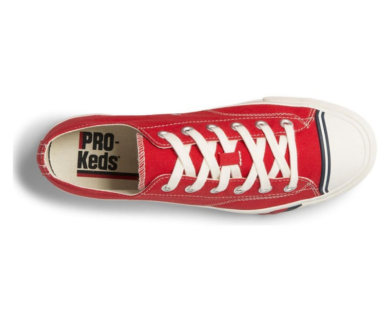 Keds Royal Lo Canvas Red | 3294-QSVDG