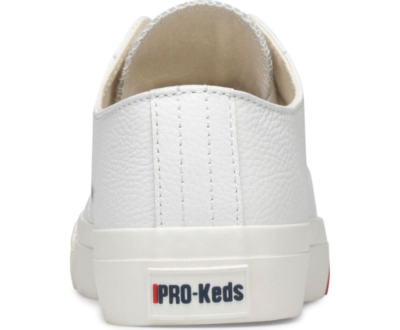 Keds Royal Lo Classic Leather White | 0781-MZFNP