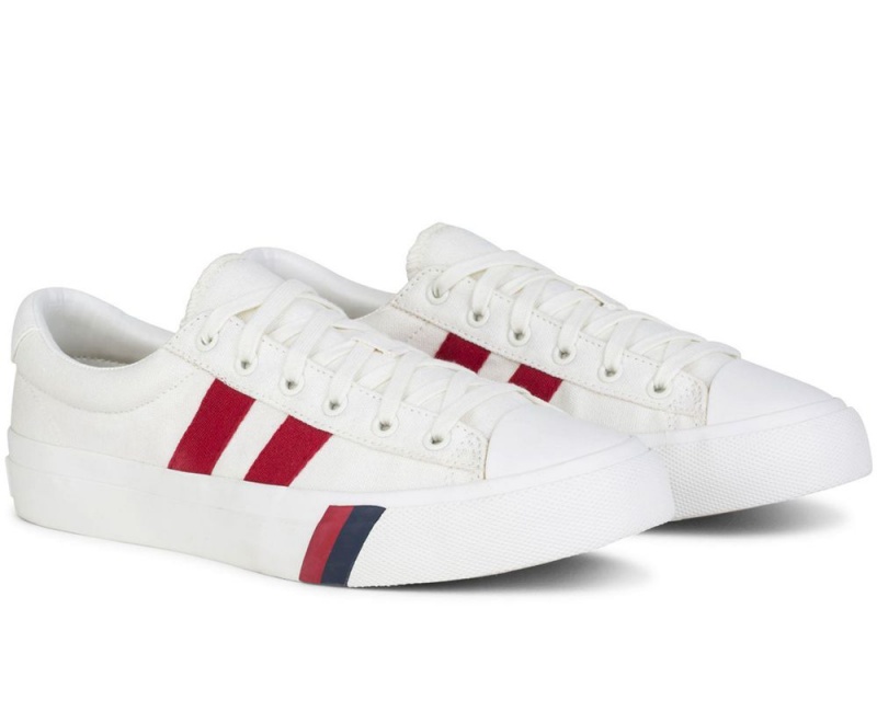 Keds Royal Plus Canvas White | 3824-JTSCR