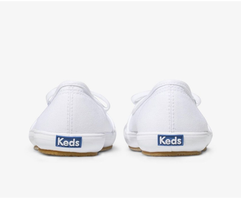 Keds Teacup Twill White | 7124-KFMNC