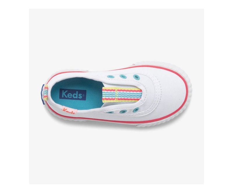 Keds Topkick Washable Jr. White | 6407-KICHB