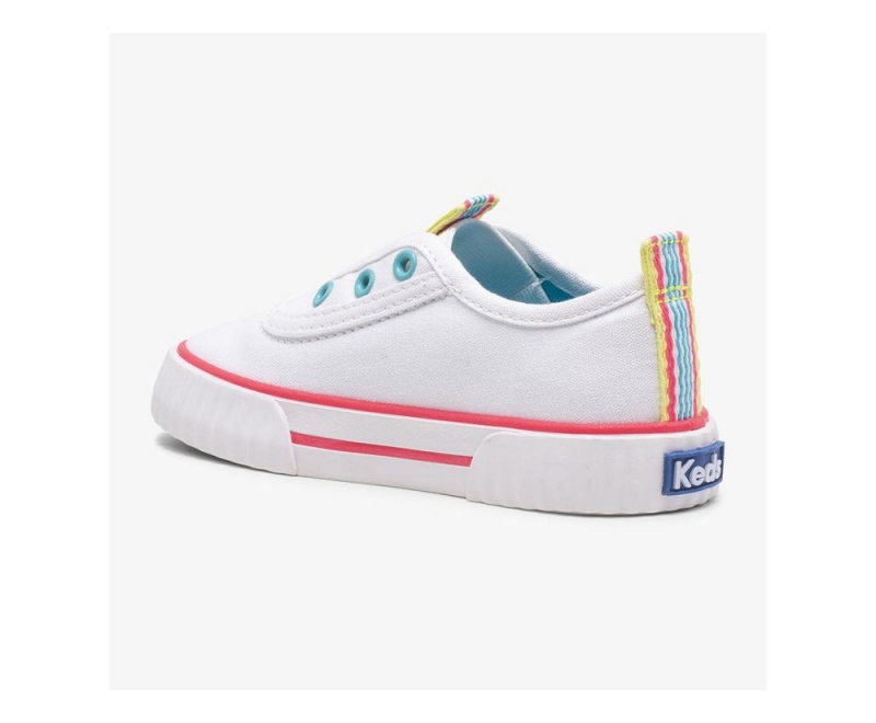 Keds Topkick Washable Jr. White | 6407-KICHB