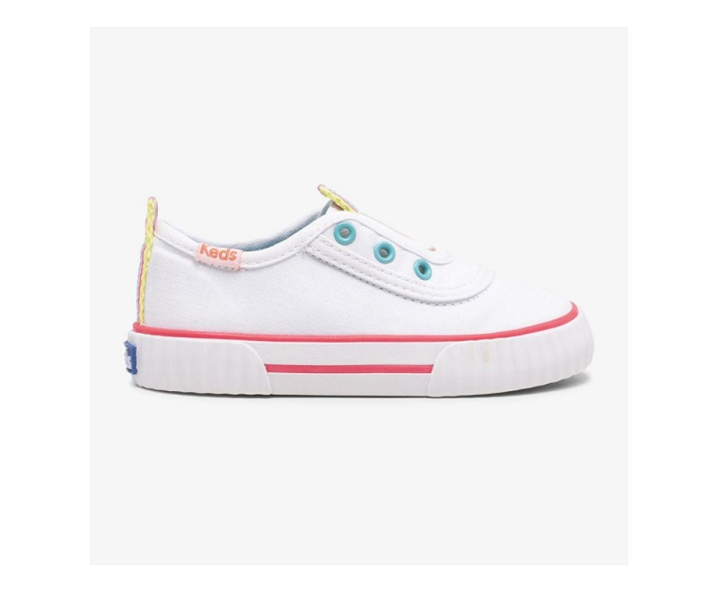 Keds Topkick Washable Jr. White | 8735-CMSXZ