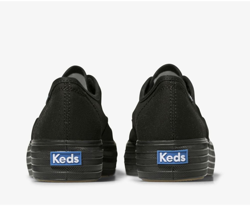 Keds Triple Black | 0478-LJDUC